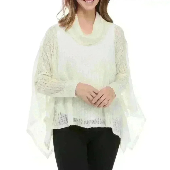 Women's Soft Cowl Neck Cape - Picture 1 of 3